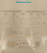 COMPLETO NEONATA C721 Tellini S.r.l. Ingrosso Abbigliamento