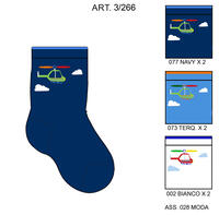 CALZINO CORTO NEONATO 3/266 Tellini S.r.l. Ingrosso Abbigliamento