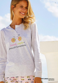 SERAFINO PYJAMAS DAMEN M/L 3191 Tellini S.R.L. Großhandelskleidung