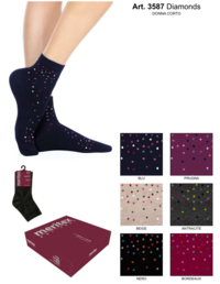 CALZINO CORTO DONNA 3587 Tellini S.r.l. Ingrosso Abbigliamento