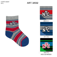 CALZINO CORTO NEONATO 3/032 Tellini S.r.l. Ingrosso Abbigliamento