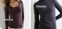 CAMICIOLA DONNA M/L 4056/C COLORATA Tellini S.r.l. Ingrosso Abbigliamento