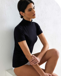 ROLLKRAGEN FÜR DAMEN S/M 4062 Tellini S.R.L. Großhandelskleidung