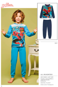 PIGIAMA BAMBINO M/L MV40M7815 Tellini S.R.L. Velkoobchodní oblečení