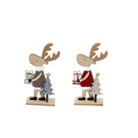 DECORAZIONE LILLY RENNA 14X4.5X26 Tellini S.r.l. Ingrosso Abbigliamento