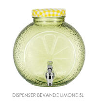 DISPENSER BEVANDA 5LT LIMONE Tellini S.r.l. Ingrosso Abbigliamento