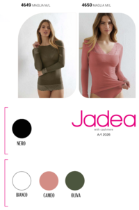 MAGLIA DONNA M/L 4649/C CASHMERE Tellini S.r.l. Ingrosso Abbigliamento