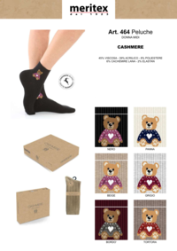 CALZINO CORTO DONNA 464PELUCHE Tellini S.R.L. Großhandelskleidung
