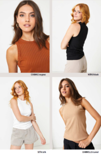 CANOTTA DONNA S/L 4760 Tellini S.r.l. Ingrosso Abbigliamento