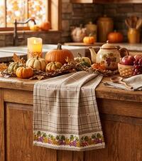 SET STROFINACCI 2PZ VENDEMMIA 50X70 Tellini S.r.l. Ingrosso Abbigliamento