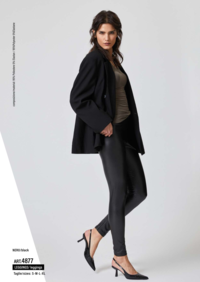 LEGGINGS DONNA 4877 ECOPELLE Tellini S.r.l. Ingrosso Abbigliamento