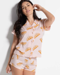 PIGIAMA APERTO DONNA M/M 104899 Tellini S.r.l. Ingrosso Abbigliamento