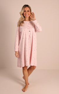 CAMICIA NOTTE DONNA M/L 5033 Tellini S.R.L. Großhandelskleidung