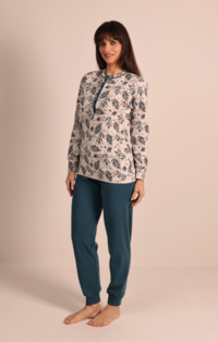 PIGIAMA DONNA M/L 5051 Tellini S.r.l. Ingrosso Abbigliamento