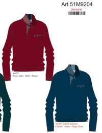 POLO UOMO M/L 51M9204 Tellini S.r.l. Ingrosso Abbigliamento