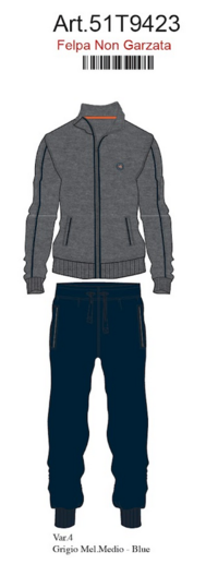 TUTA UOMO 51T9423 Tellini S.r.l. Ingrosso Abbigliamento
