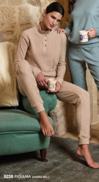 PIGIAMA DONNA M/L 5238 Tellini S.r.l. Ingrosso Abbigliamento