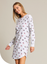 CAMICIA NOTTE DONNA M/L 5311 Tellini S.R.L. Großhandelskleidung