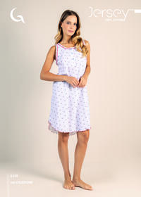 CAMICIA NOTTE DONNA S/L 5329 Tellini S.r.l. Ingrosso Abbigliamento