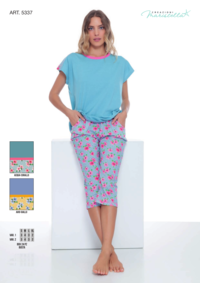 PIGIAMA PINOCCHIO DONNA M/M 5337 Tellini S.r.l. Ingrosso Abbigliamento