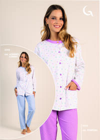 PIGIAMA APERTO DONNA M/L 5356 Tellini S.R.L. Velkoobchodní oblečení