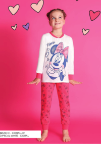 PIGIAMA BAMBINA M/L DY50A5393 Tellini S.r.l. Ingrosso Abbigliamento