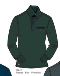 POLO UOMO M/L 53M9210 Tellini S.r.l. Ingrosso Abbigliamento
