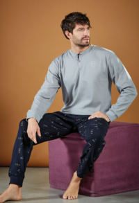 PIGIAMA SERAFINO UOMO M/L 54472 Tellini S.r.l. Ingrosso Abbigliamento