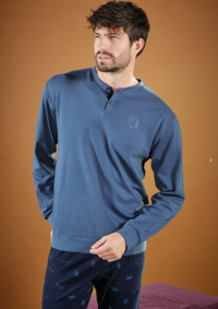 PIGIAMA SERAFINO UOMO M/L 54474 Tellini S.r.l. Ingrosso Abbigliamento