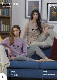 PIGIAMA DONNA M/L 5455 Tellini S.R.L. Velkoobchodní oblečení
