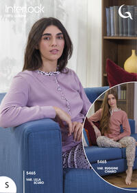 PIGIAMA DONNA M/L 5465 Tellini S.R.L. Velkoobchodní oblečení