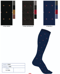 CALZINO UOMO LUNGO N547 BAMBOO Tellini S.R.L. Großhandelskleidung