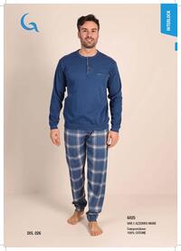 PIGIAMA UOMO M/L 6025 Tellini S.r.l. Ingrosso Abbigliamento