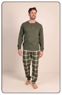 PIGIAMA UOMO M/L 6025 Tellini S.r.l. Ingrosso Abbigliamento