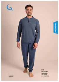 PIGIAMA UOMO M/L 6106 Tellini S.r.l. Ingrosso Abbigliamento