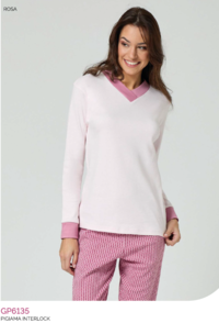 DAMEN-PYJAMAS M/L GP6135 Tellini S.R.L. Großhandelskleidung