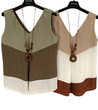 CANOTTA DONNA E62290/AF Tellini S.r.l. Ingrosso Abbigliamento