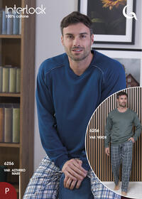 PIGIAMA UOMO M/L 6256 Tellini S.r.l. Ingrosso Abbigliamento