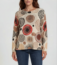 MAGLIA DONNA M/L 6263 Tellini S.r.l. Ingrosso Abbigliamento