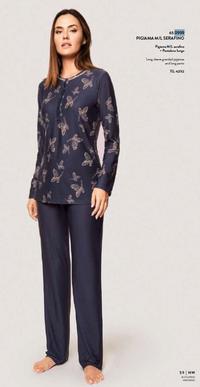 PIGIAMA SERAFINO DONNA M/L 650999 Tellini S.r.l. Ingrosso Abbigliamento