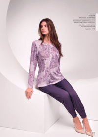 PIGIAMA SERAFINO DONNA M/L 652074 Tellini S.r.l. Ingrosso Abbigliamento
