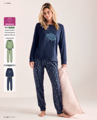 PIGIAMA SERAFINO DONNA M/L 652874 Tellini S.R.L. Großhandelskleidung