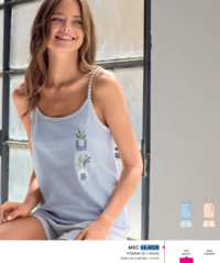 PIGIAMA DONNA S/S 654028 Tellini S.r.l. Ingrosso Abbigliamento