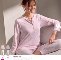 PIGIAMA SERAFINO DONNA M/L 654234 Tellini S.R.L. Χονδρική ενδυμασία