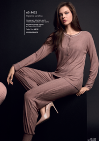 PIGIAMA SERAFINO DONNA M/L 654452 Tellini S.R.L. Großhandelskleidung