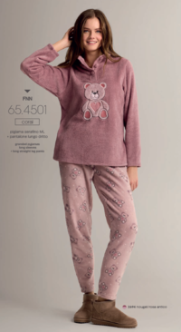 PIGIAMA SERAFINO DONNA M/L 654501 Tellini S.r.l. Ingrosso Abbigliamento