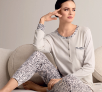 PIGIAMA SERAFINO DONNA M/L 654671 Tellini S.R.L. Großhandelskleidung