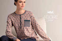 PIGIAMA SERAFINO DONNA M/L 654673 Tellini S.R.L. Großhandelskleidung