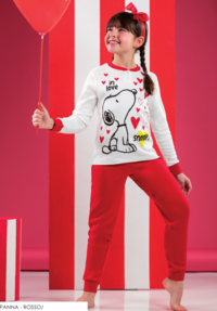 PIGIAMA BAMBINA M/L PN50A6761 Tellini S.r.l. Ingrosso Abbigliamento