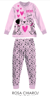 PIGIAMA BAMBINA M/L DY50A6978 Tellini S.r.l. Ingrosso Abbigliamento
